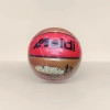 Red basketball standard game ball, male and female universal training basketball inflatable Specification image